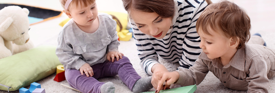 Garde d'enfants à domicile