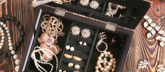 Rangements pour bijoux