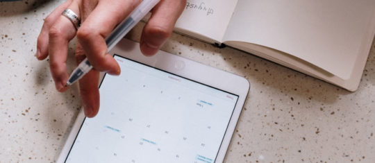 agenda collaboratif partagé