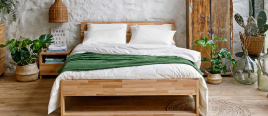 commode en bois massif