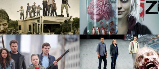 séries de zombies