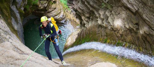 canyoning