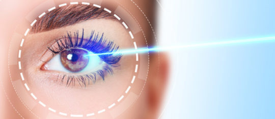 laser des yeux