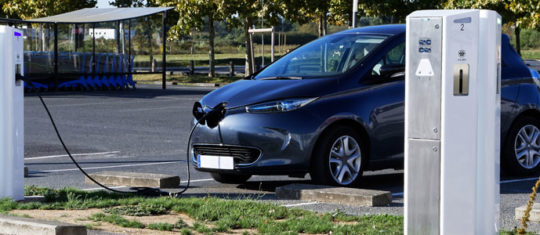 Borne de recharge électrique