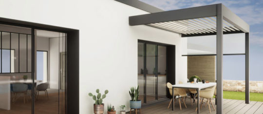 pergola électrique