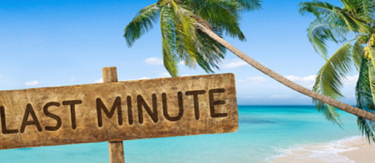 voyages de dernière minute