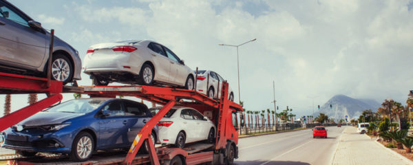 transport de voitures par camion