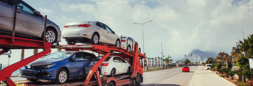 transport de voitures par camion