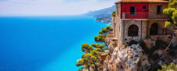 maison de vacances au bord de la mer